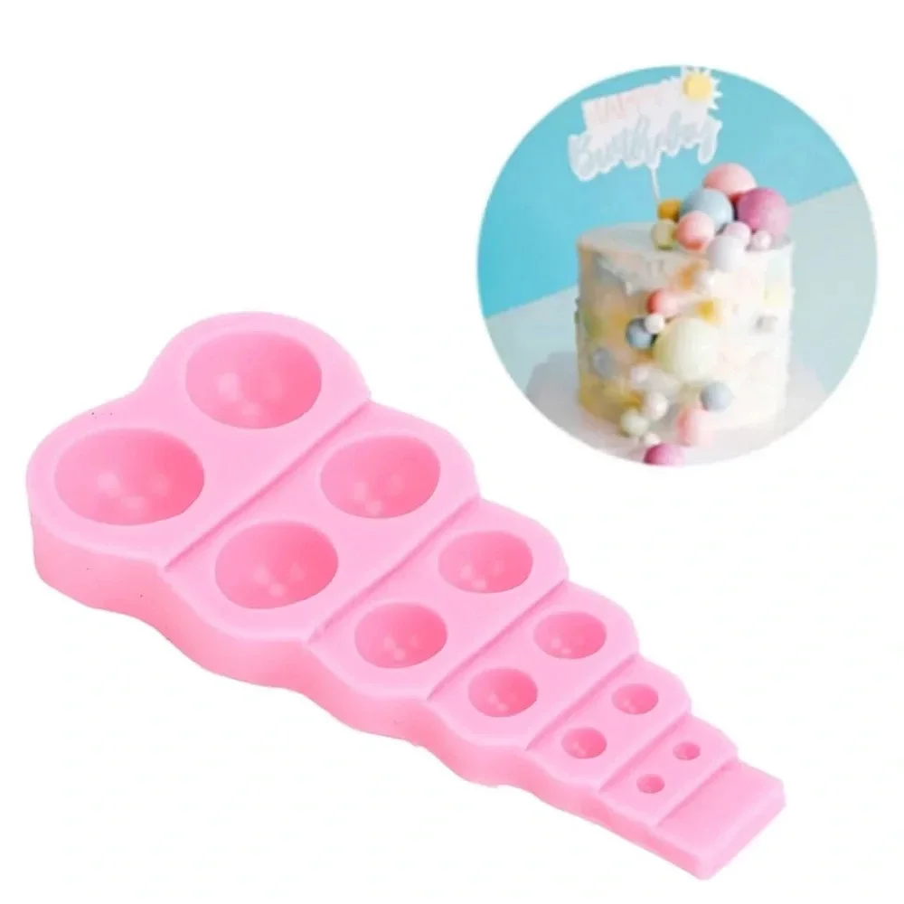 🆕 4Pcs Silicone Fondant Molds